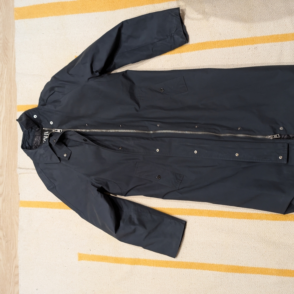 Zara Women's Black Trench Coat